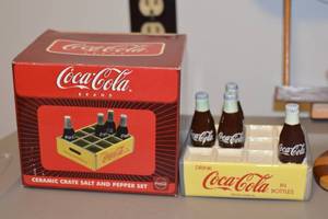 lot 207 image: Lot of Household including a Coca-Cola salt and pepper shaker