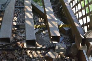 lot 9 image: Various Rectangle and Square tubing Steel