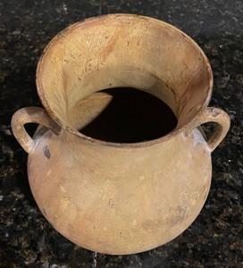lot 96 image: Vintage Metal Vase from India