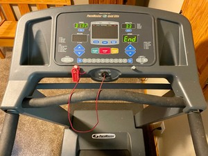 lot 92 image: PaceMaster Gold Elite Treadmill with Mat