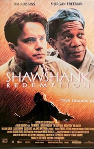 lot 106 image: The Shawshank Redemption Framed Poster