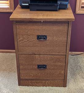 lot 22 image: Stickley Mission File Cabinet
