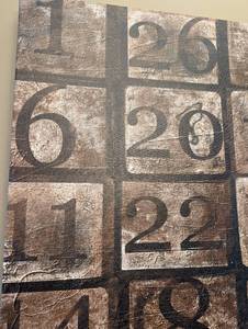 lot 33 image: Decorative Canvas Print