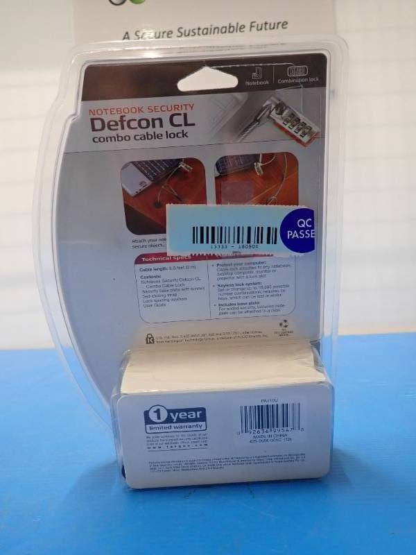 lot 76 image: Targus&nbspDefcon CL Laptop Cable Lock