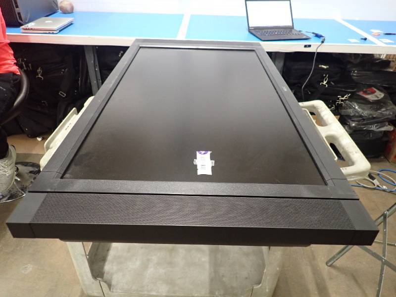 lot 80 image: NEC&nbspMultiSync LCD4215 TV  42 screen 1366 x 768 resolution  no remote  TV has built-in sound bars  includes power cable