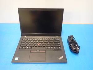 lot 47 image: Lenovo&nbspThinkPad T470s Laptop &nbspINTEL(R) CORE(TM) I5-7300U CPU  2.60GHZ  8GB DDR4 RAM  256GB SSD  14.0 Touch Screen with 1920 x 1080 resolution  includes OS and power cable