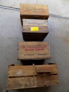 Wooden crates