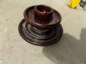Large glass insulator 12 inch