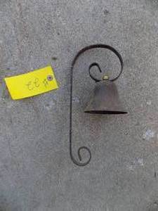 Vintage bell and bracket