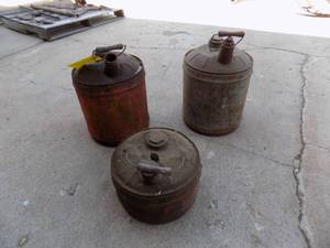 3- Gas cans