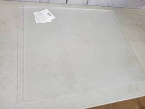 2 New Sheets of Plaskolite Optix Clear Acrylic Sheet 24 in. x 28 in. x .100 inch thickness.