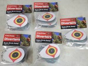 5 New Packs of Bird-B-Gone Diverters