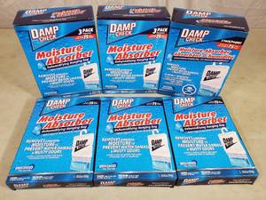12 New Damp Check Moisture Absorber Bags