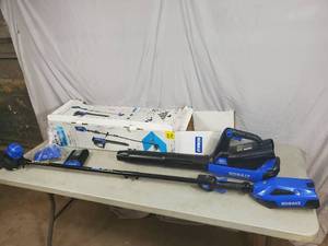 Kobalt 40 Volt Lithium Ion Blower and String Trimmer