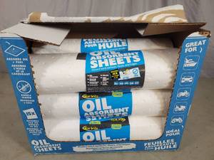 New Case of 30 Oil Absorbent Sheets