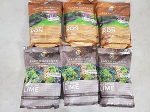 New Lawn and Garden Lime and Iron Supplements