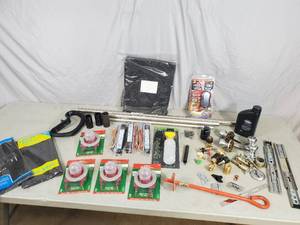 Large Lot of New and Used Hardware, Tools, Etc