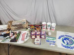 Nice Collection if Vintage MN Sports Items