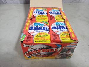 1988 Topps Baseball Card Box of 36 Packs Bubble Gum Cards