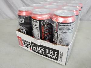 New Case of 12 Cans Black Rifle Coffee Rich Mocha