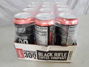 New Case of 12 Cans Black Rifle Coffee Rich Mocha