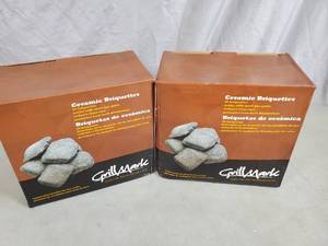 2 New Boxes of Ceramic Charcoal Briquettes