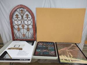 New Mirror, Bulletin Board, Wall Decor, and More