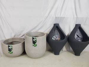 4 New Japi Planters