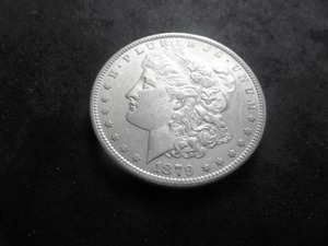 lot 4 image: 1879 S Morgan Silver Dollar