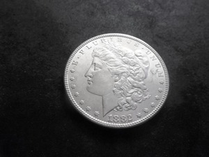 lot 5 image: 1882 Morgan Silver Dollar