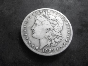 lot 36 image: 1901 S Morgan Silver Dollar