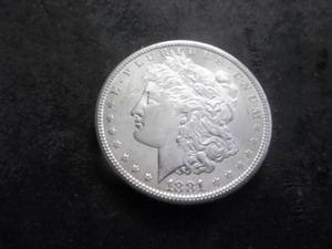 lot 4A image: 1881 S Morgan Silver Dollar