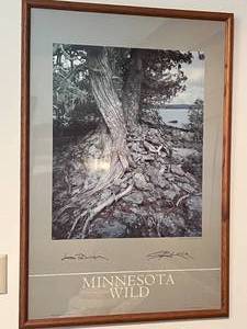 lot 5 image: Minnesota Wild Print