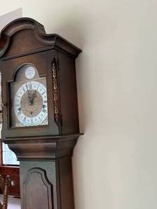 lot 14 image: Tempus Fugile Grandfather Clock