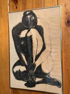 lot 23 image: Charcoal Drawing
