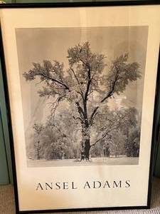 lot 53 image: Ansel Adams Poster & Mirror