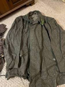 lot 101 image: Wool Coat with HatGloves