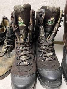 lot 124 image: Mens Boots - Rocky 800 & 1200, Baffin - Size 11
