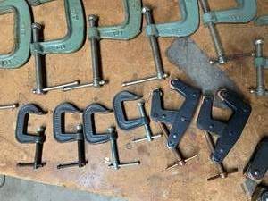lot 140 image: Lot of 21 Clamps