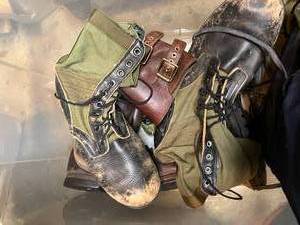 lot 153 image: Bucket of Boots - Airforce