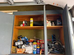 lot 168 image: Contents of Garage Cabinet