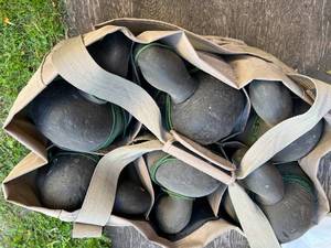 lot 209 image: 6 Duck Decoys - weighted and carry bag #2