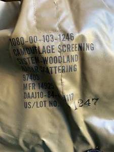 lot 218 image: Camouflage Screening System