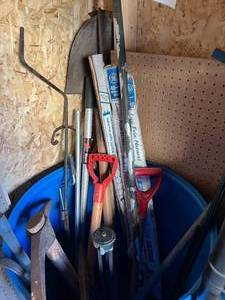 lot 220 image: Bucket with Tools