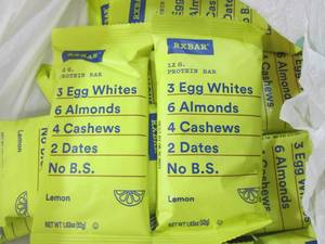 (B-1) 21 RXBAR Lemon Protein Bars P...