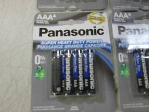 (BSB) 4 - 4pks Panasonic AAA Batter...