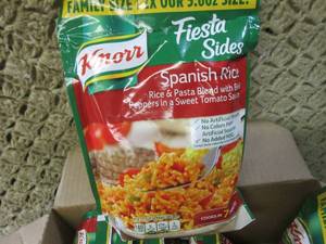 (B-2) 7 Bags Spanish Rice Past Date...