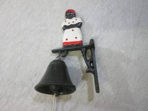 (BSB) Cast Iron Bell and Wall Mount...