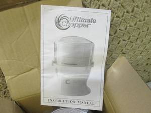 (F-0) Ultimate Chopper New in Box...