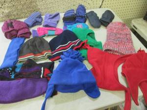 (CSB) Assorted Gloves Hats Etc...